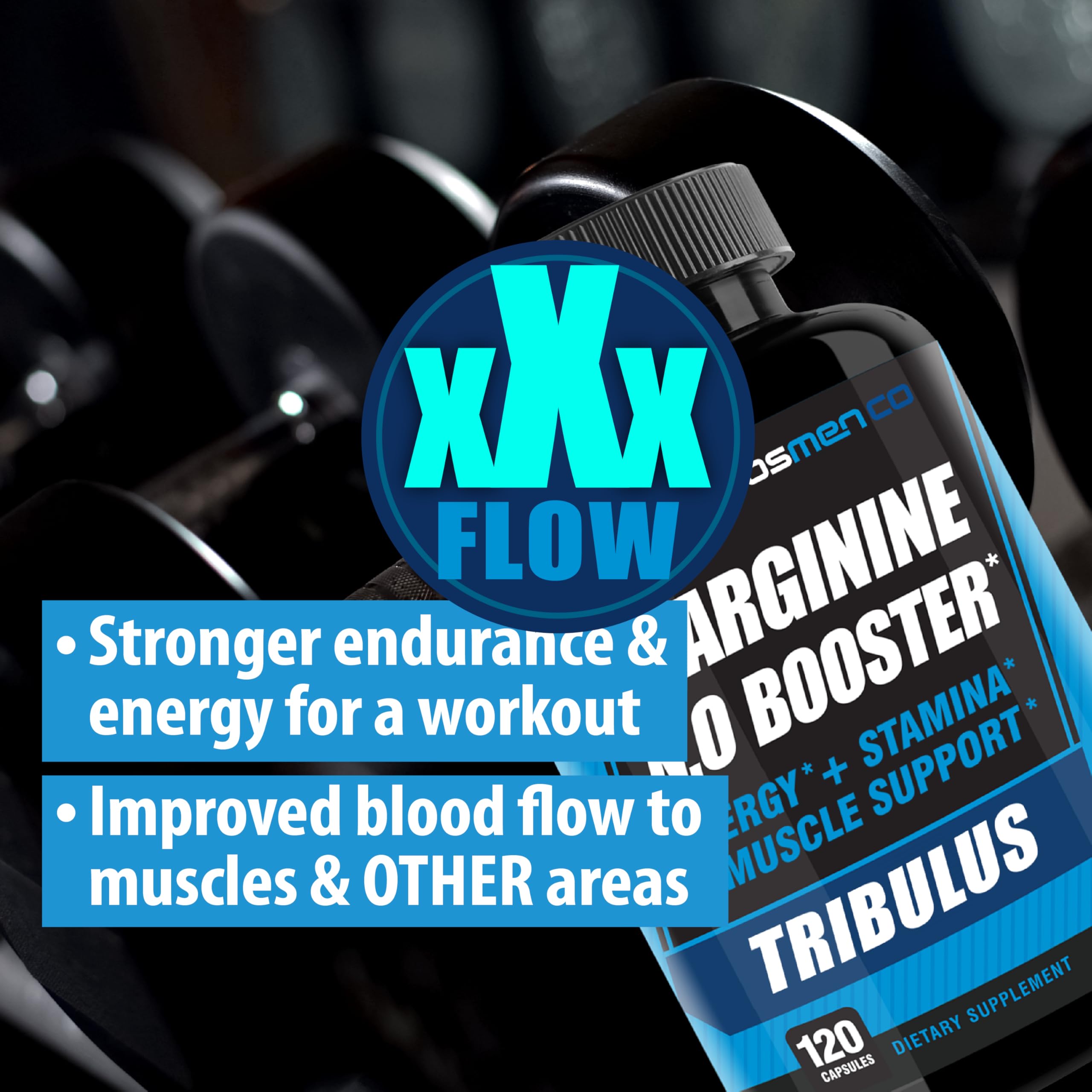 THELABSMENCO nitric oxide boost bottle emphasizes potential endurance support