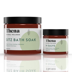 THENA Postpartum relief sitz bath setup supports sensitive skin