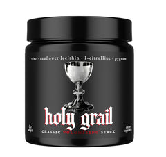 Theorycraft Holy Grail softgel bottle shown for easy daily use and convenience.