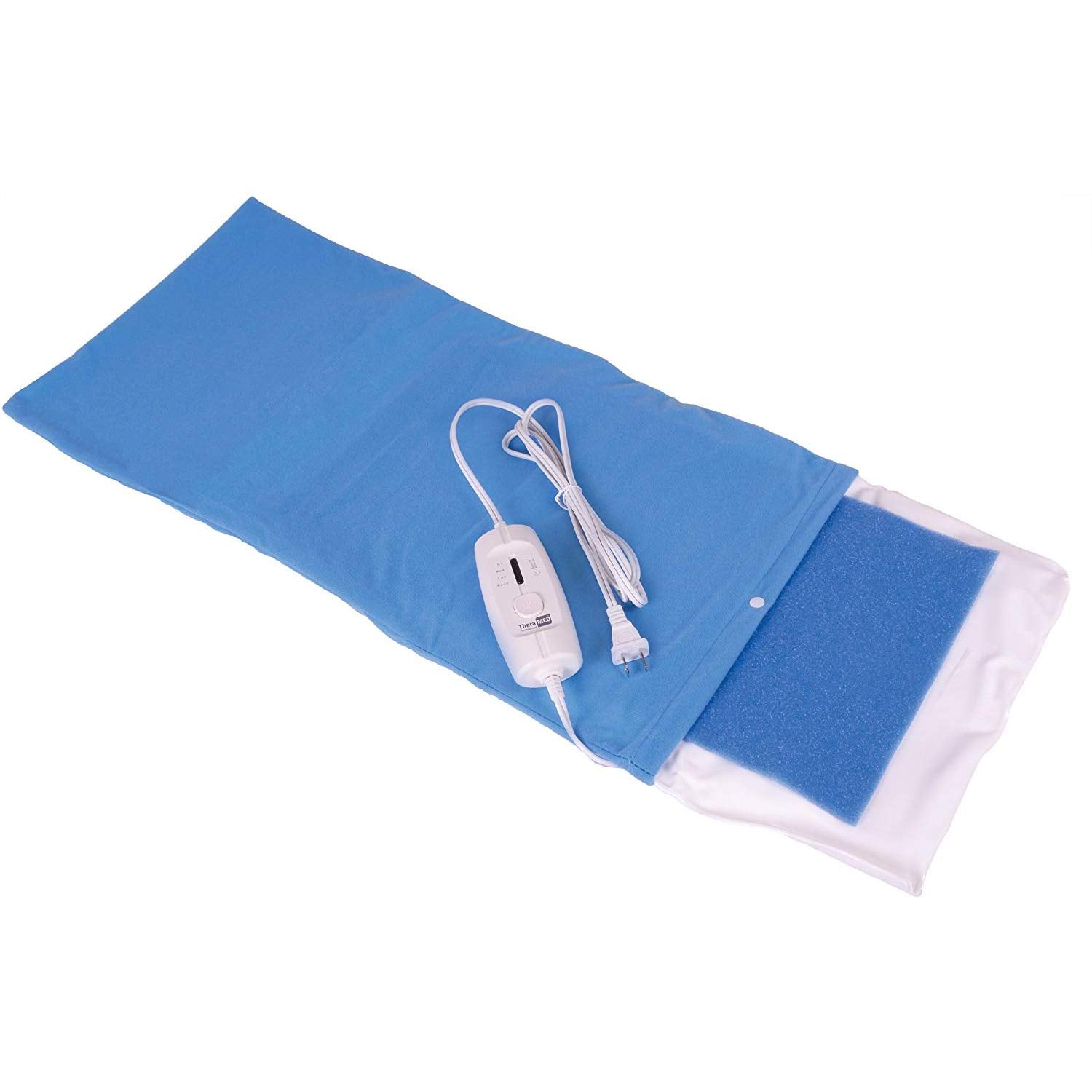 Thera-Med HP1224 size 12x24 provides broad coverage on back and shoulders.