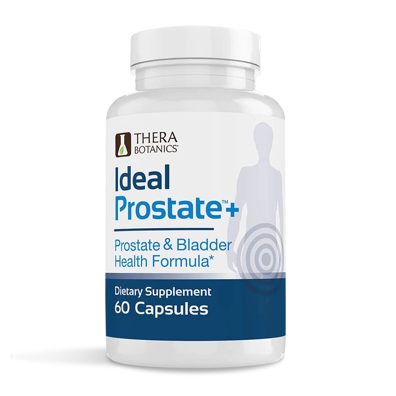 Therabotanics Ideal Prostate Plus bottle for daily bladder and prostate support