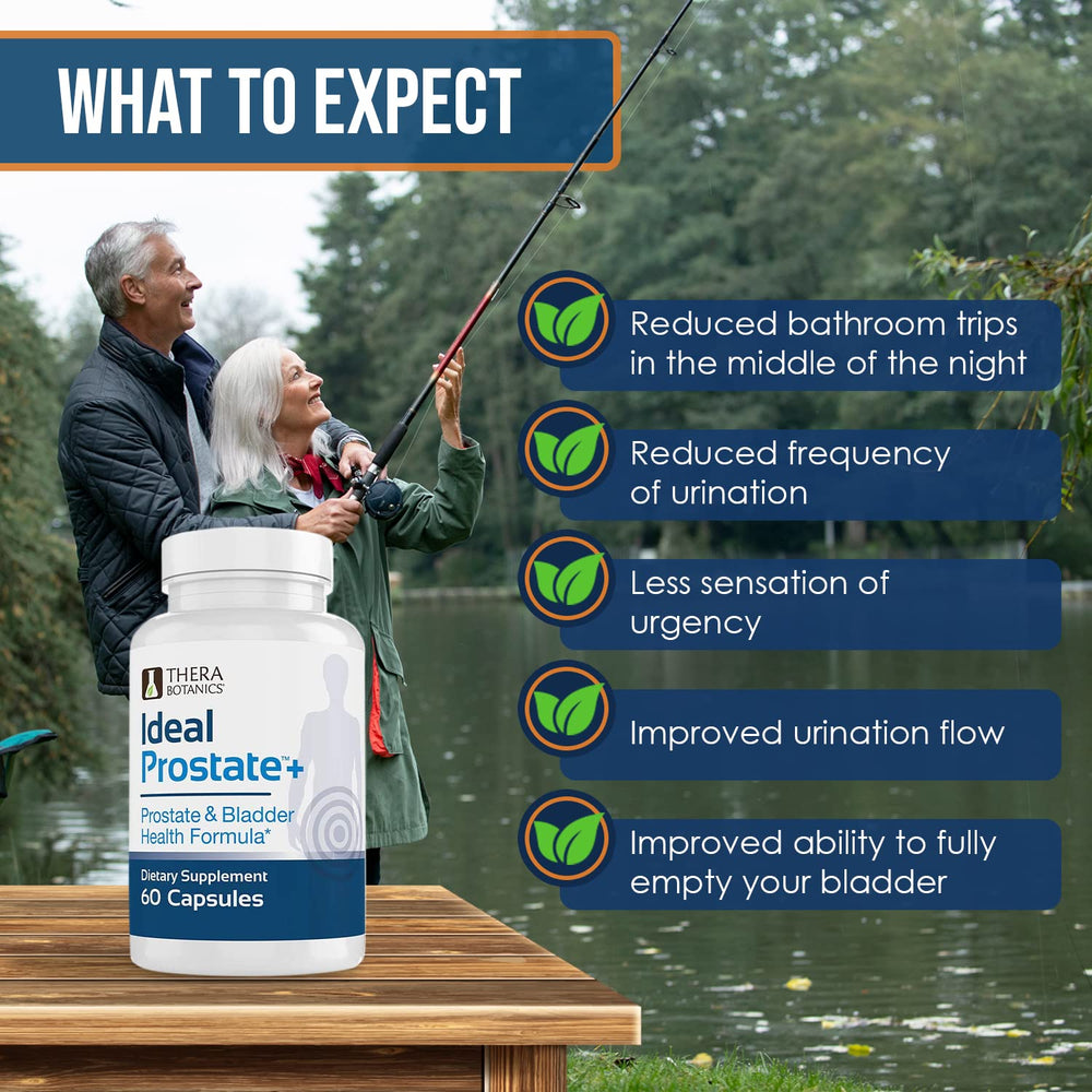 Therabotanics Ideal Prostate Plus with saw palmetto for urinary support