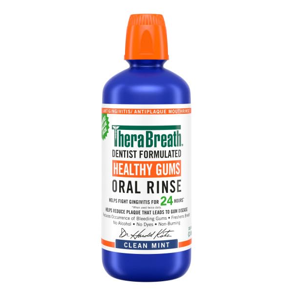TheraBreath label detail showing kosher vegan gluten-free claims