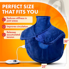 Thera Care offers three temperature settings for customizable warmth.