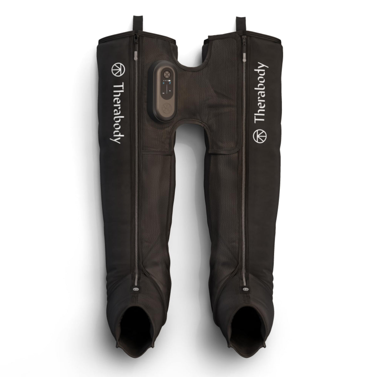 TheraGun JetBoots Prime portable compact design for recovery on the go.
