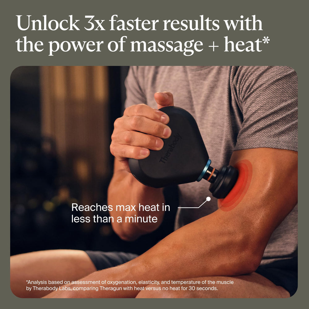 TheraGun Mini Plus compact, travel-size massage gun