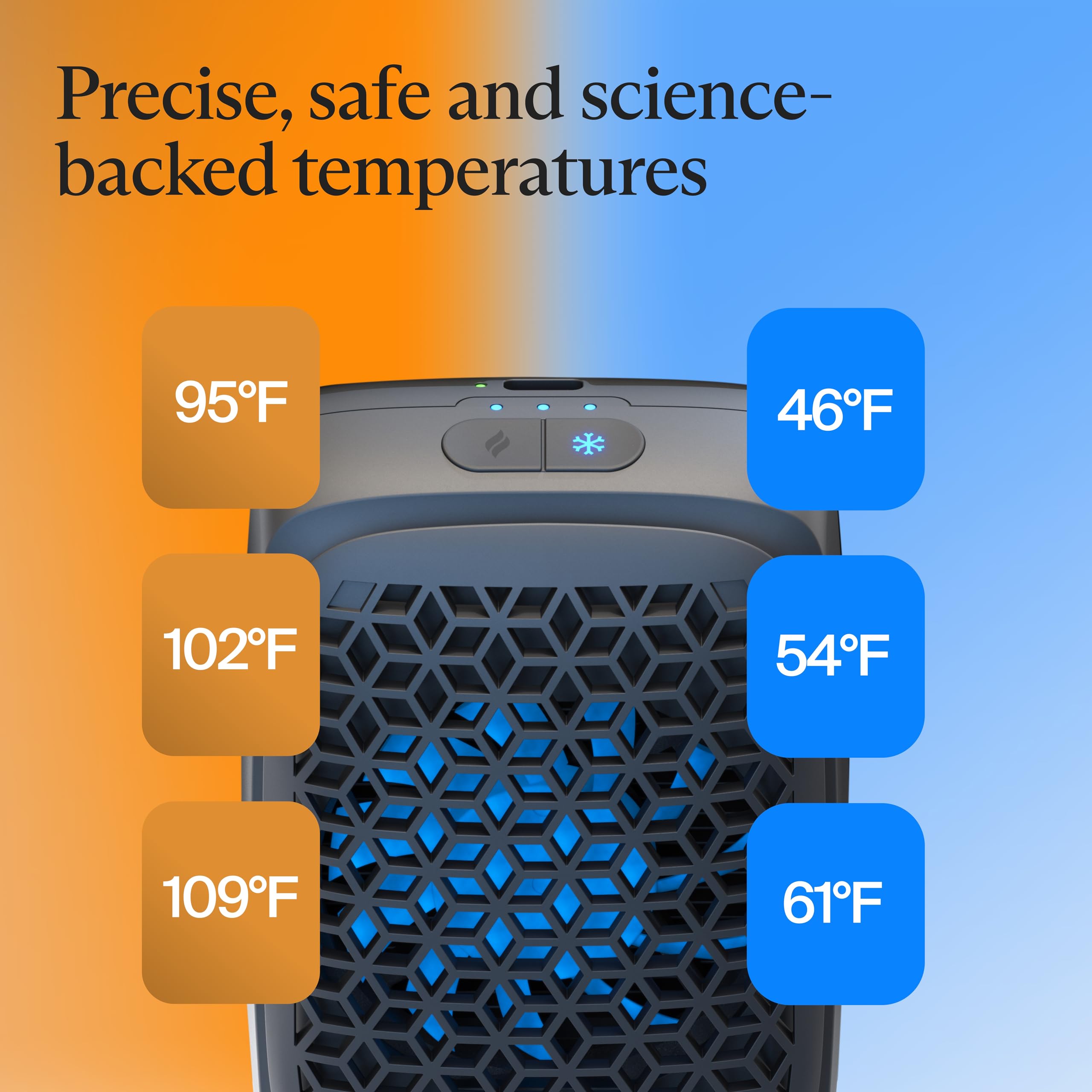 TheraGun RecoveryTherm Cube cold therapy for knee and shoulder areas