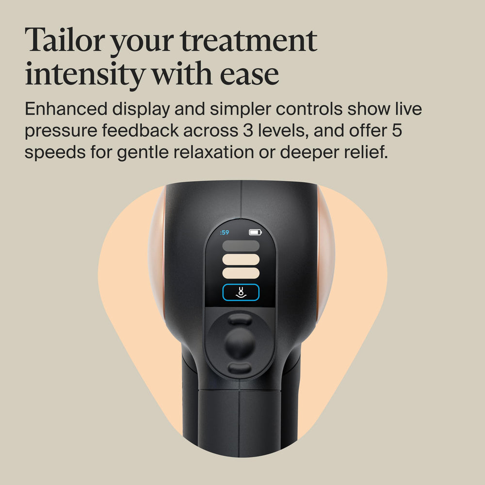 Theragun Sense 2nd Gen Bluetooth app control personalizes recovery.