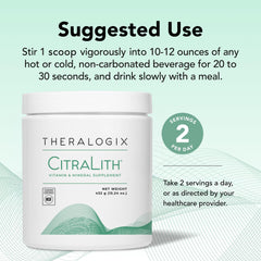 Theralogix CitraLith premium ingredients and NSF purity testing