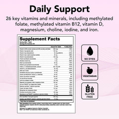 Theralogix Essentia Women’s Multivitamin shown as part of a daily routine
