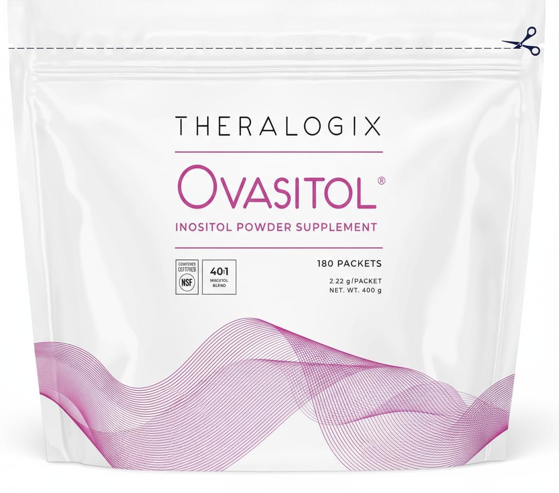 Theralogix Ovasitol packets for ovulation support and hormone balance