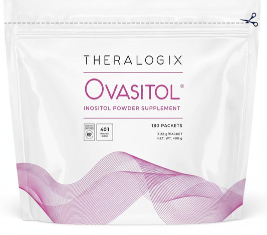 Theralogix Ovasitol packets for ovulation support and hormone balance