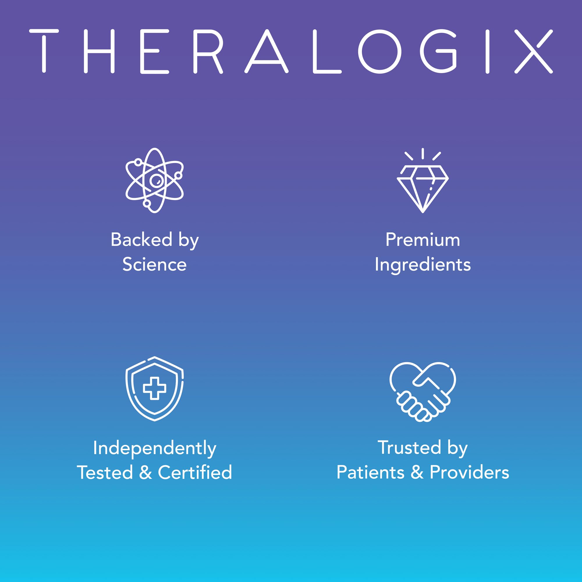 Theralogix Ovasitol Plus gluten-free packaging highlights purity.