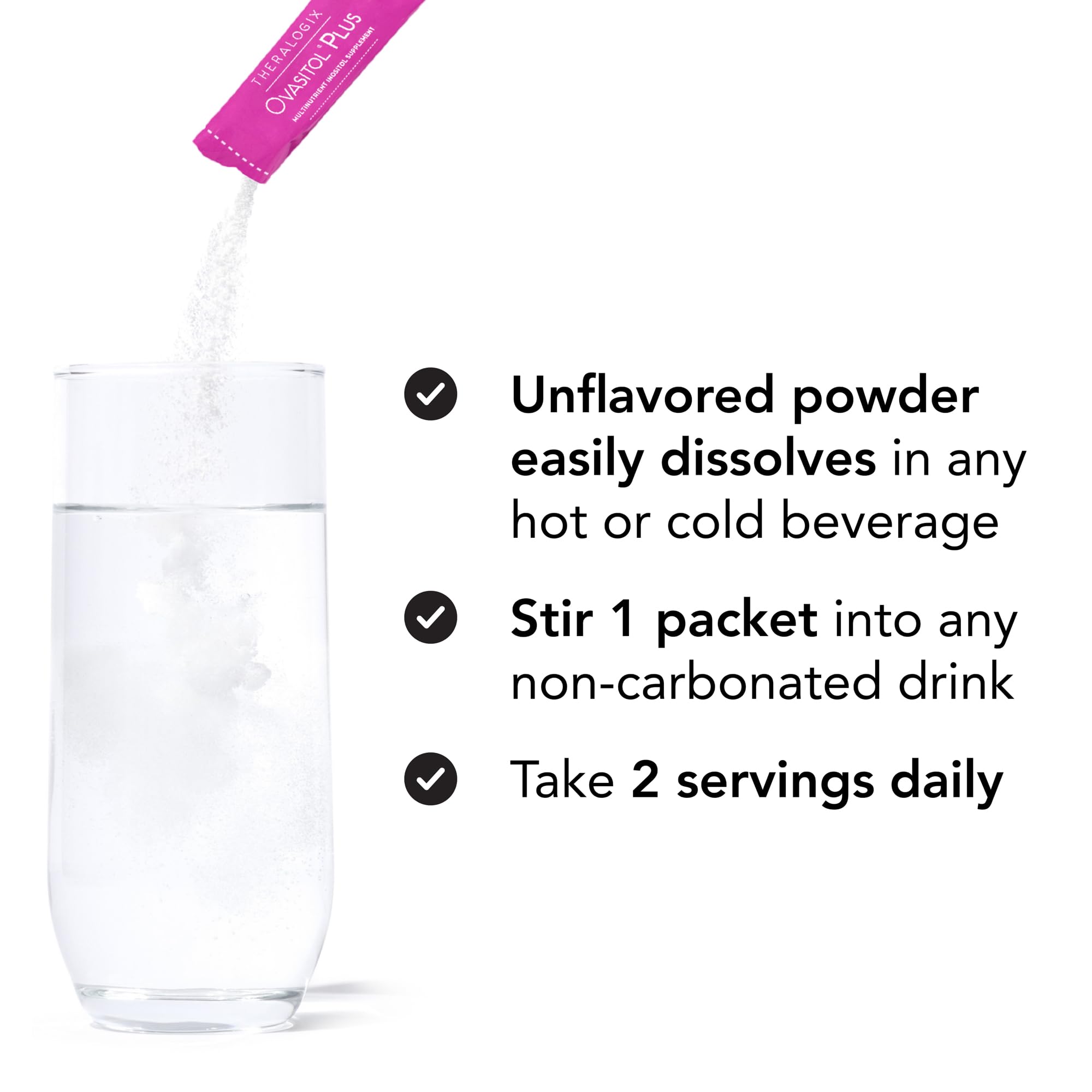 USA-manufactured NSF purity seal on Ovasitol Plus