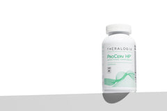 Theralogix ProCerv HP bottle on counter ready for daily use