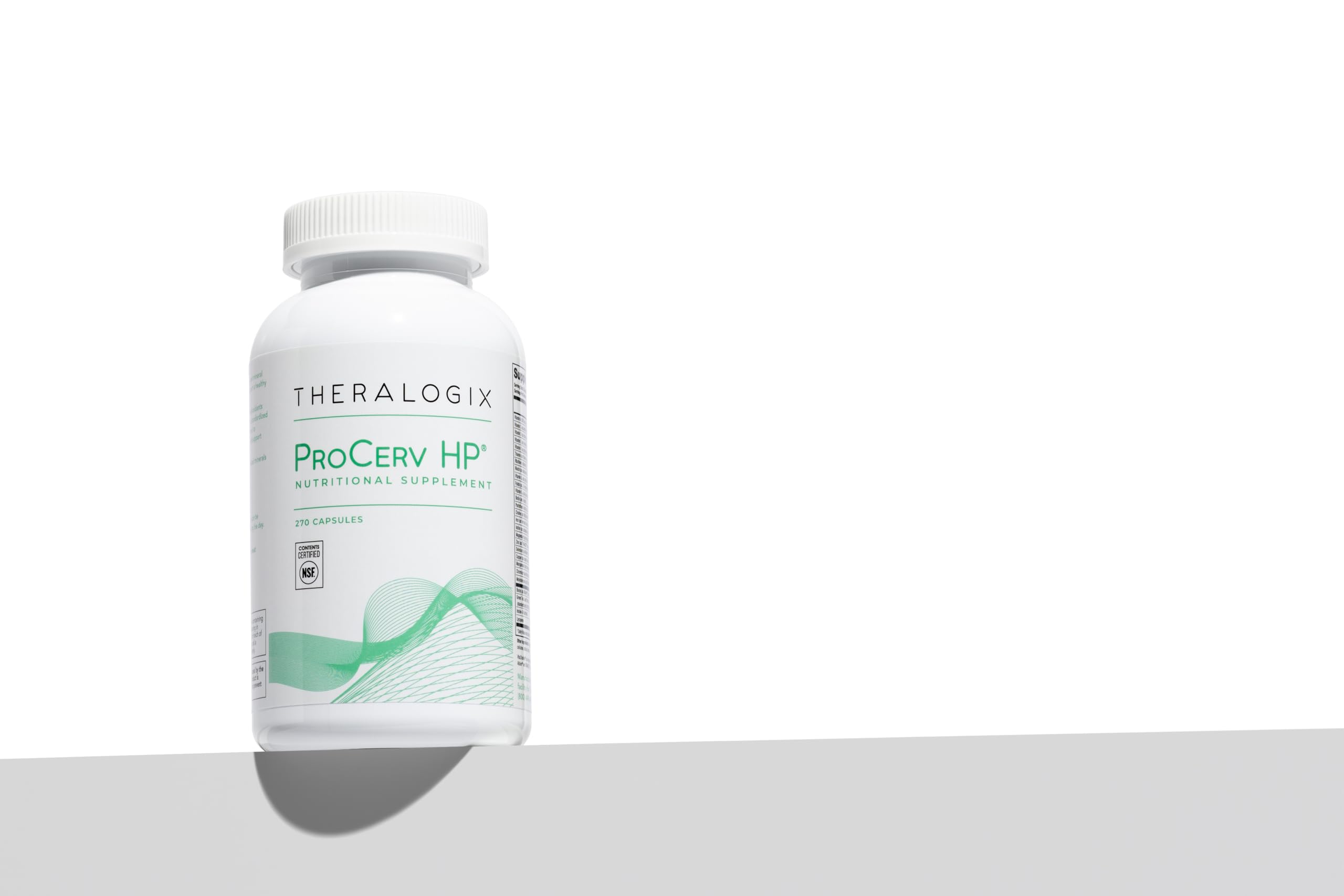 Theralogix ProCerv HP packaging box conveying brand trust and quality