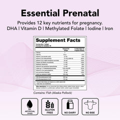 Theralogix TheraNatal One DHA AlaskOmega softgel close-up for omega-3 support