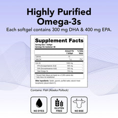 TherOmega sustainably sourced Alaska Pollock oil from Theralogix for eco-friendly omega-3 intake.