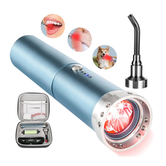 TherapSky 8-LED wand for face and body treatment with multi-wavelength light.