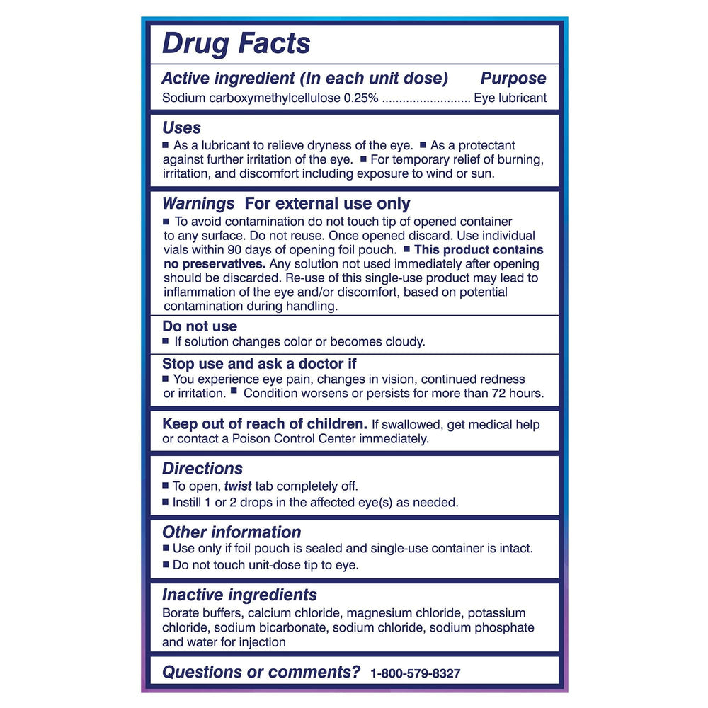 Preservative-free daily-use eye drops designed for comfortable wear.