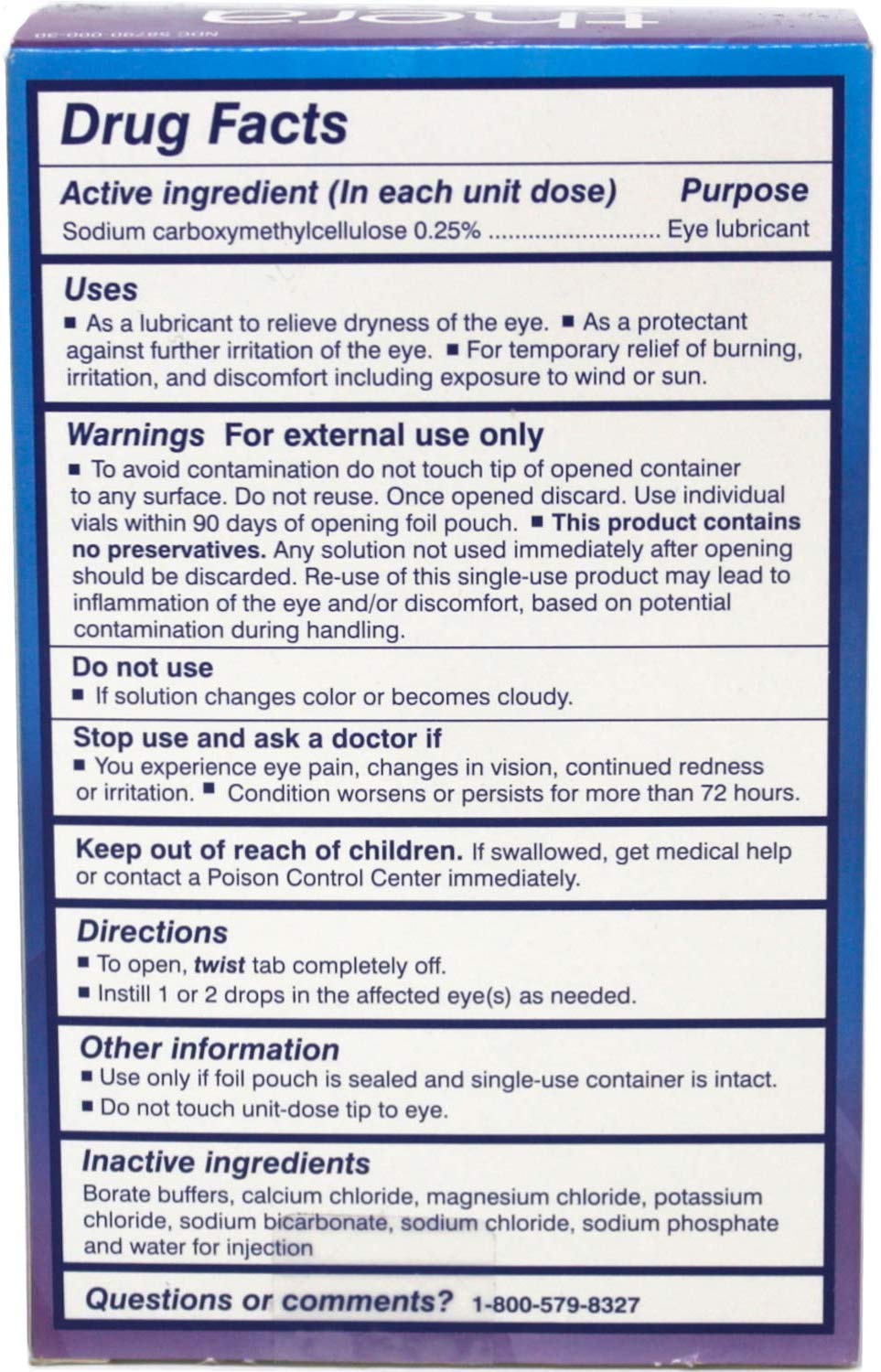 TheraTears preservative-free drops designed for sensitive eyes with gentle moisture balance.