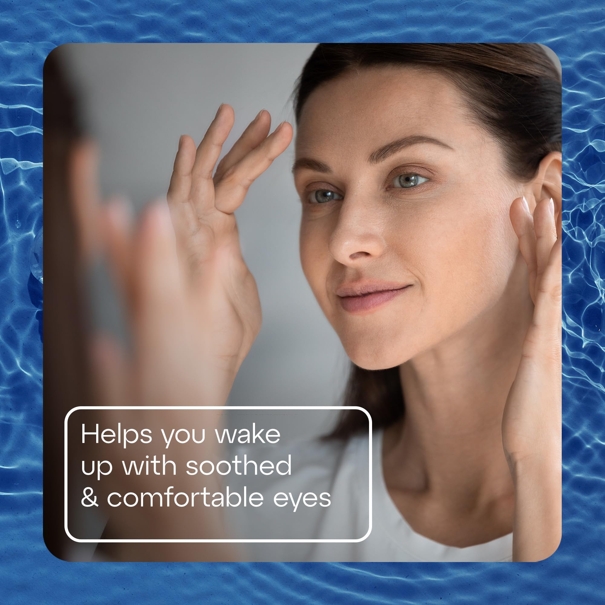 TheraTears dispense vial demonstrates easy nightly application and hydration.