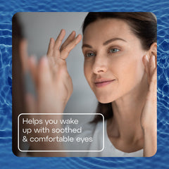 TheraTears dispense vial demonstrates easy nightly application and hydration.