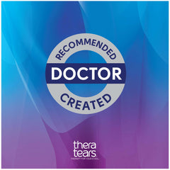Silky hydration from TheraTears delivers smooth application.