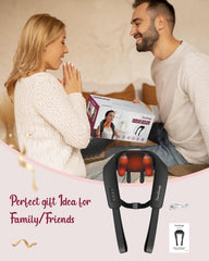 THERAZZAGGE Type-C rechargeable massager ideal for home, office, or travel.