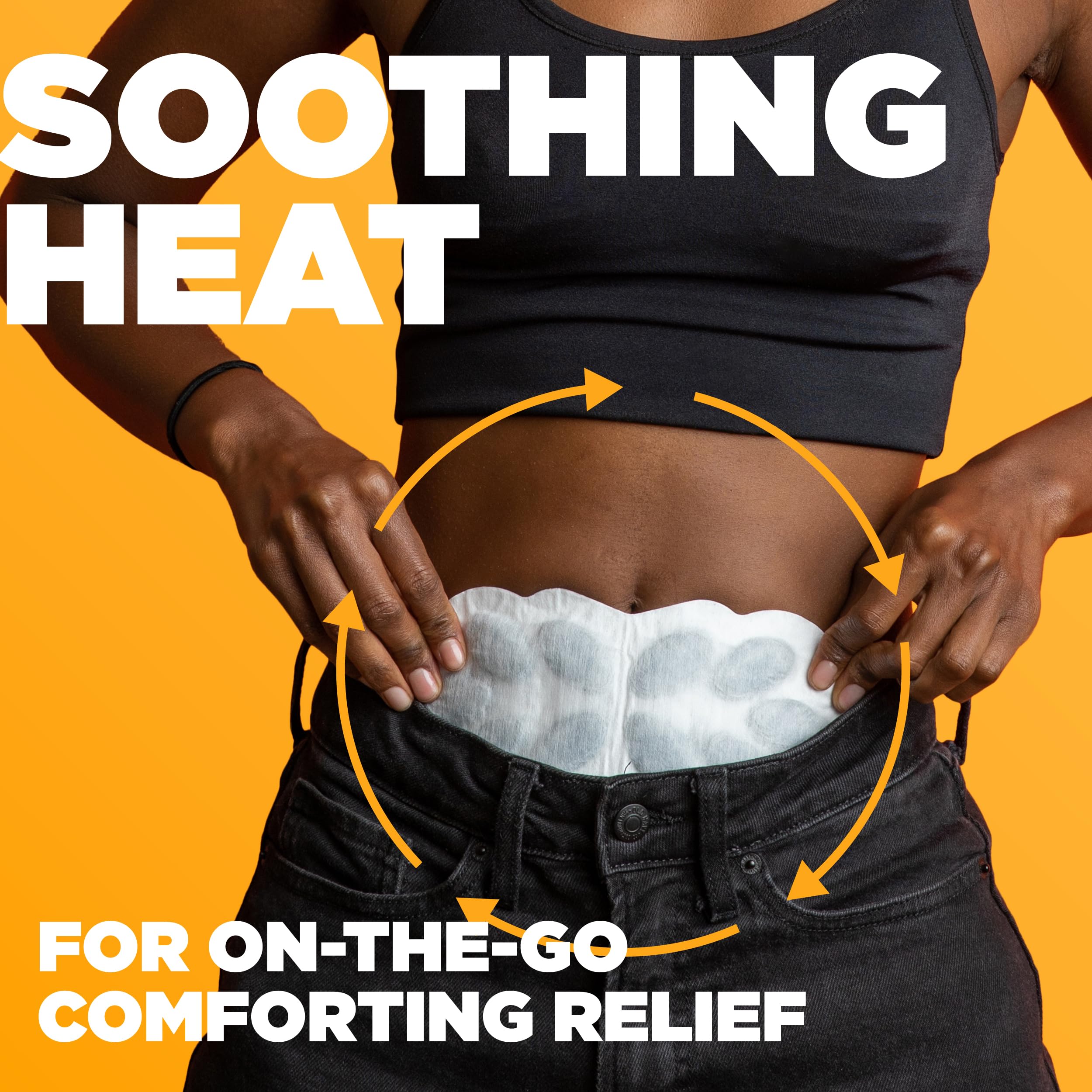 ThermaCare up to 8 hours of continuous warmth during daily activities.