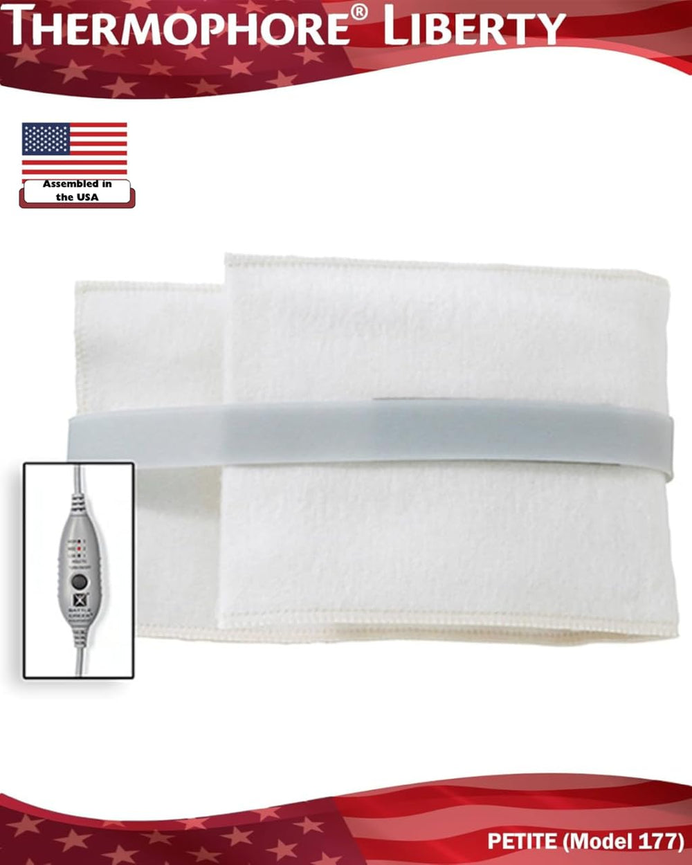 Thermophore Liberty close-up demonstrating intense moist heat delivery for soothing relief.
