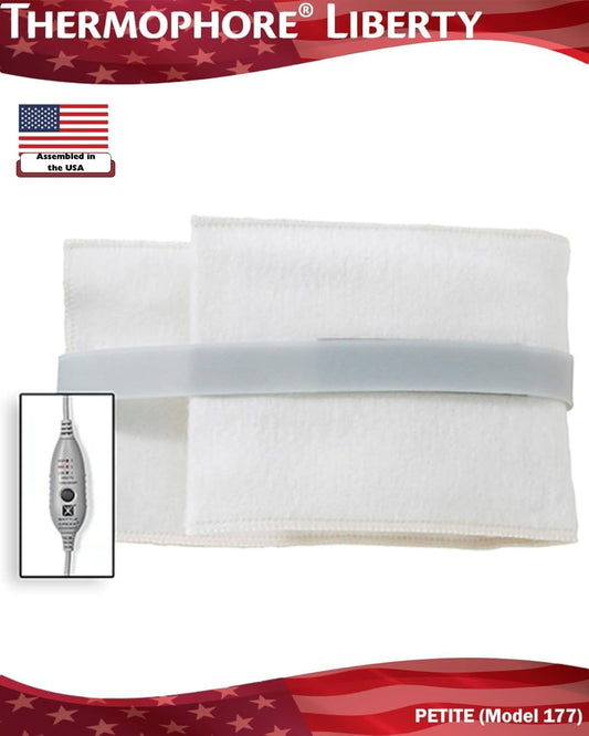 Thermophore Liberty close-up demonstrating intense moist heat delivery for soothing relief.