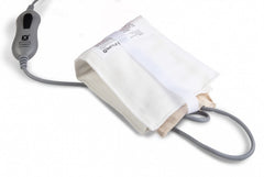 Thermophore Liberty petite 4x17 cover for targeted moist heat therapy on neck.