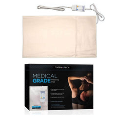 Thermotech Mini front view compact beige heating pad for targeted moist heat