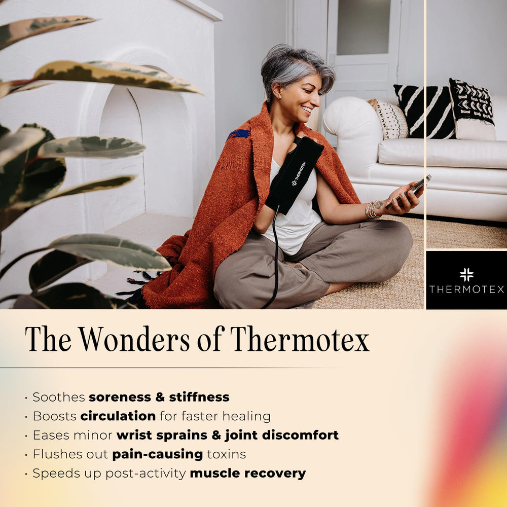 Thermotex Wrist with ergonomic fit designed for comfortable wear.