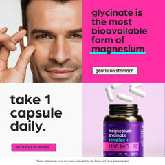 Thinbi Chelated Magnesium capsules illustrate improved absorption benefits.