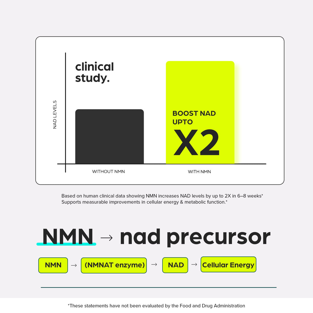 Thinbi NMN supplement made-in-USA seal visible for quality manufacturing.