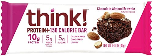 Think Thin 20g protein per bar info; supports active days.