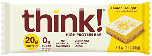 Think Thin bar nutrition; compact 20-bar variety pack for energy.