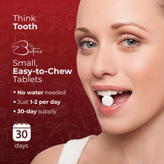 Think Tooth on-the-go use after meals or when brushing isn't possible