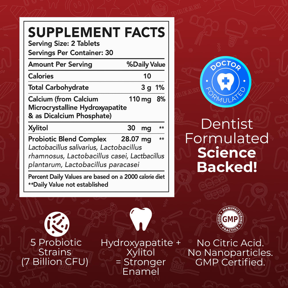 Think Tooth tablets on toothbrush enhances enamel-friendly minerals during nightly routine