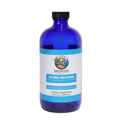 Third Rock Essentials Silver Infusion bottle for daily immune support.