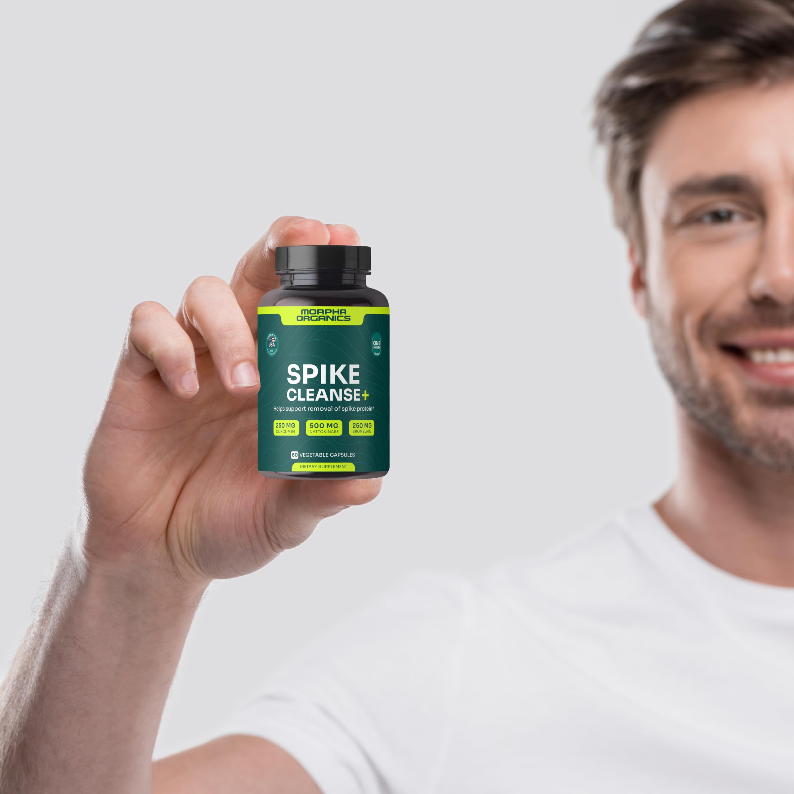 Thirty-day supply pack designed for a simple two-capsule daily routine