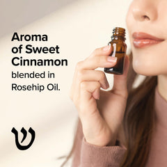 Tholi Oil cinnamon-forward aroma bottle for warm, earthy prayers and meditation.