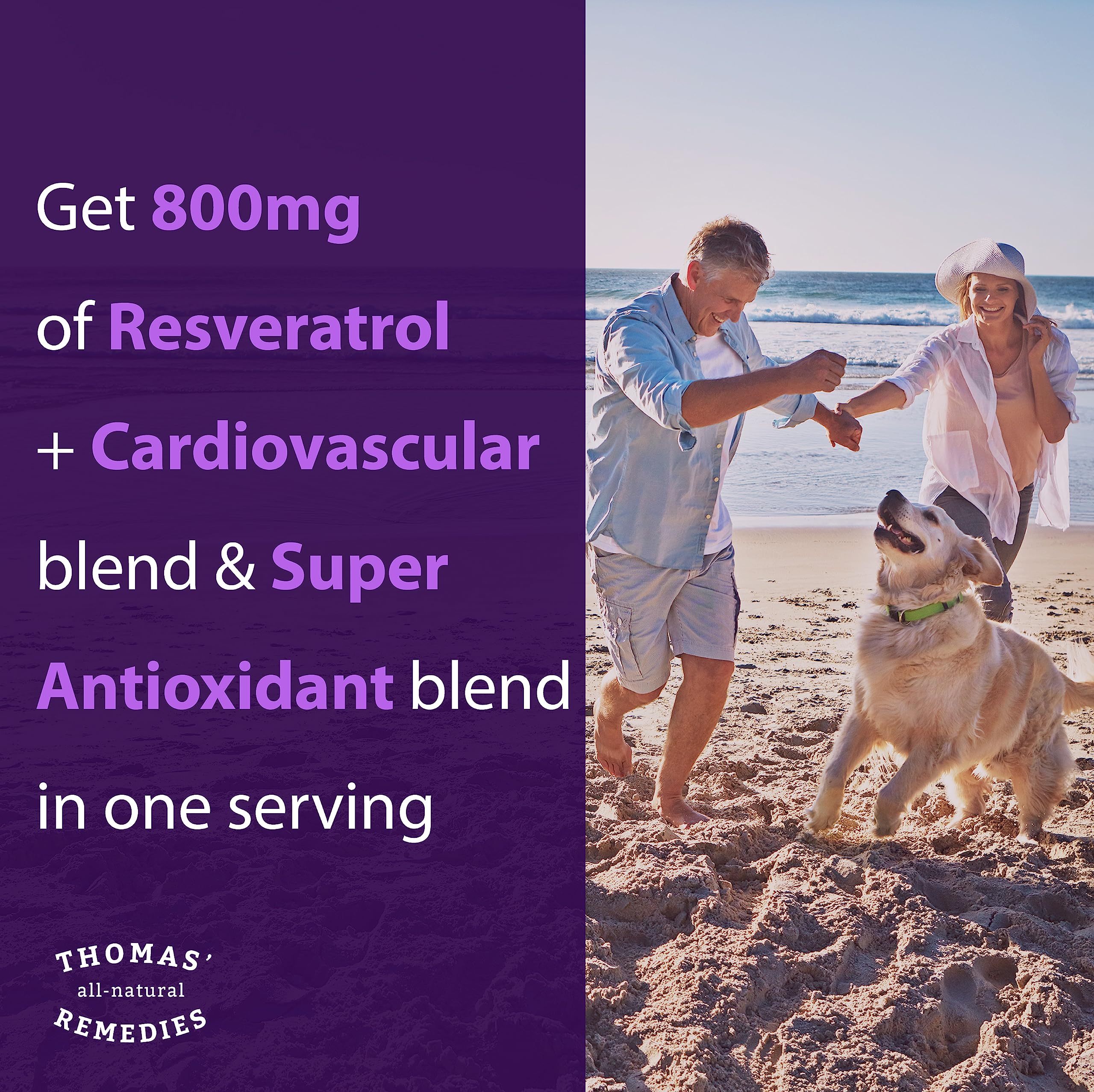 Thomas' Remedies vegan non-GMO formula bottle emphasizes clean ingredients.