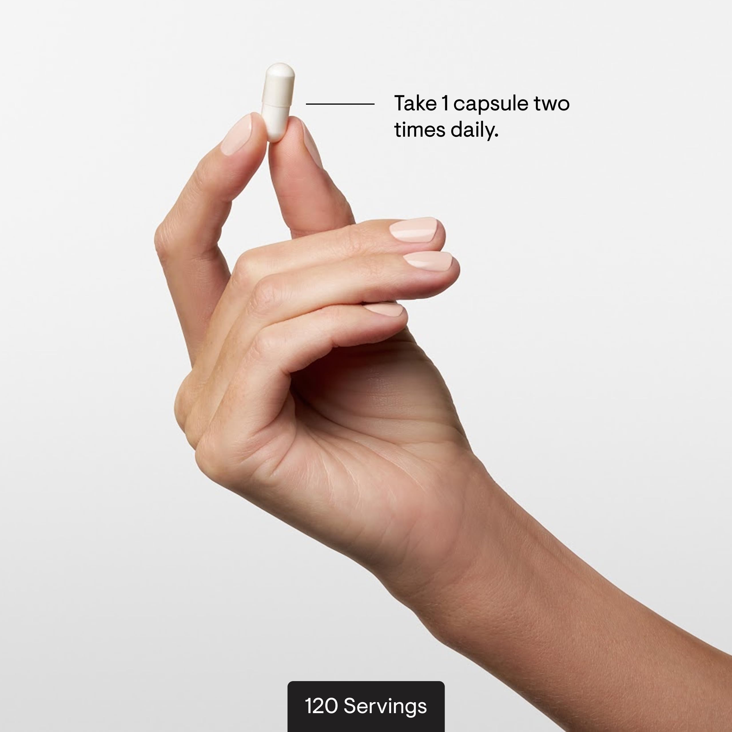 THORNE calcium packaging back lists ingredients and allergen statements