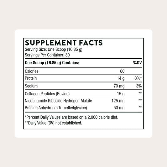 Thorne Collagen Fit scoop beside tub for easy daily serving