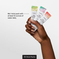 Visual focusing on plant-based color and flavor sources.