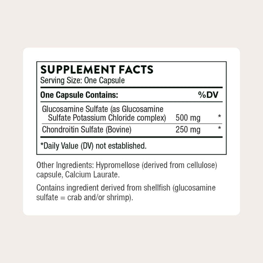 Close-up of THORNE capsules suggests easy daily supplementation for mobility.