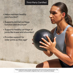 THORNE packaging communicates trusted athletic brand for joint care.